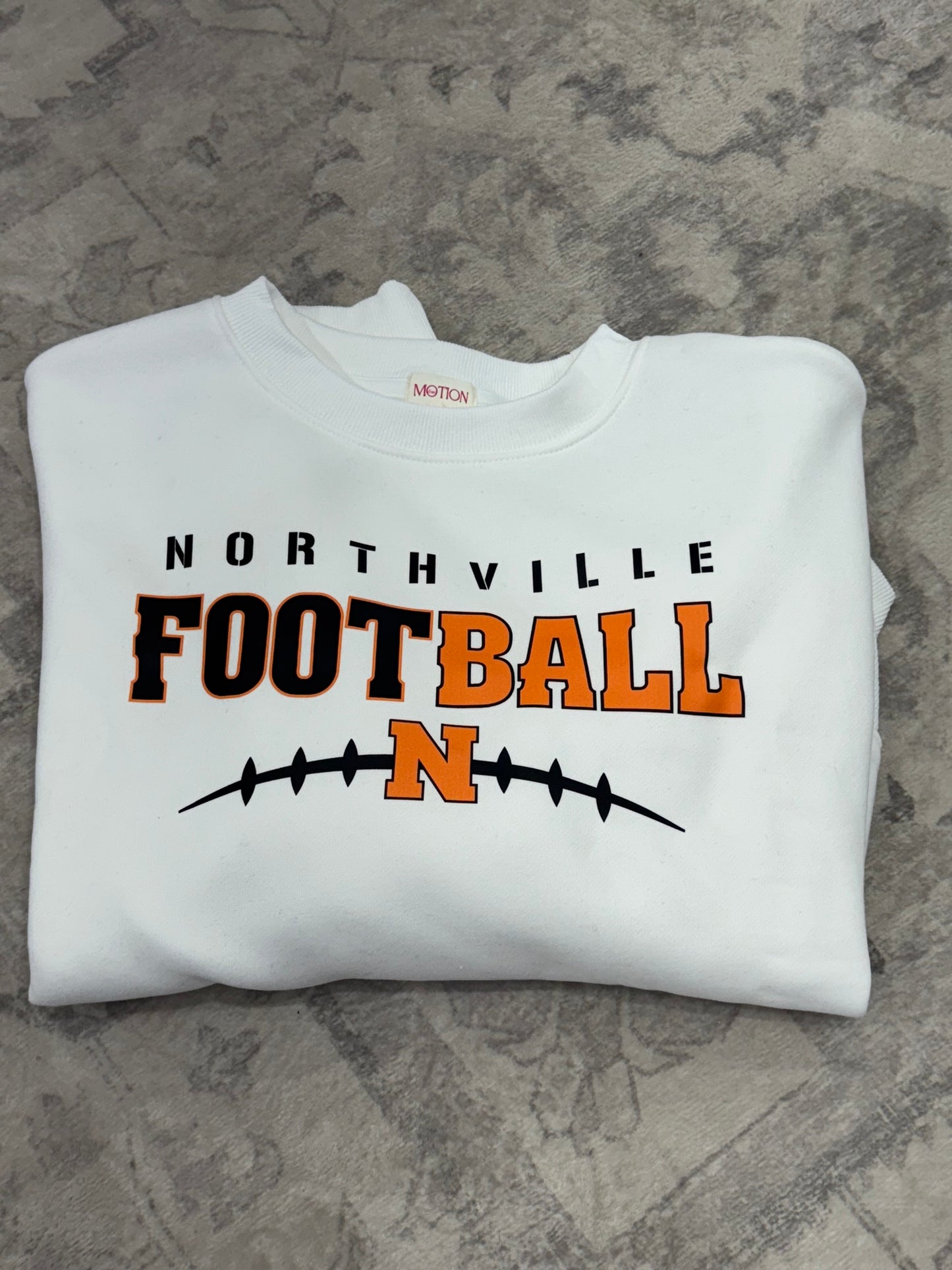 Northville Crew Neck Cropped Sweatshirt