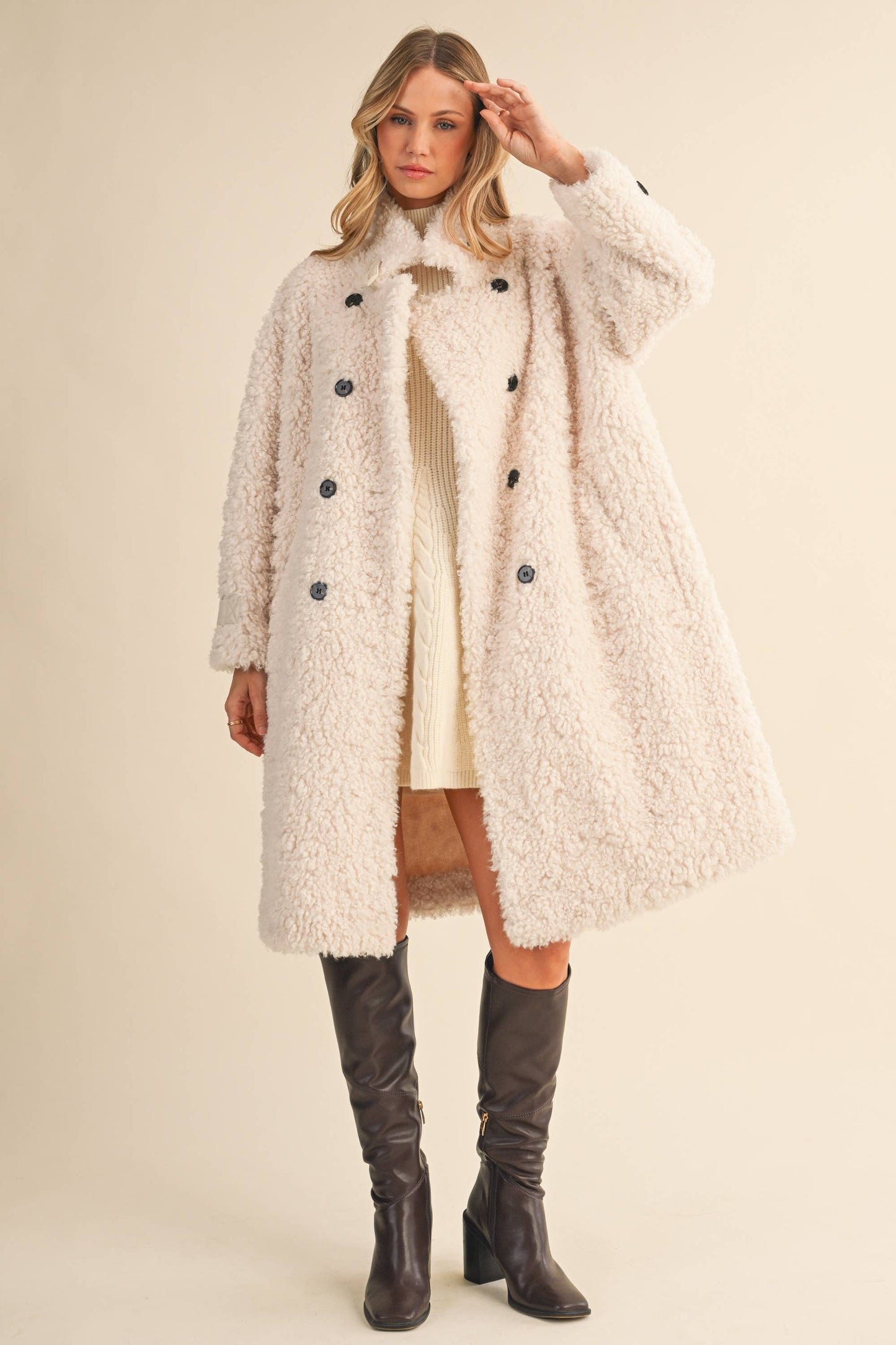Faux Fur Coat OSFA