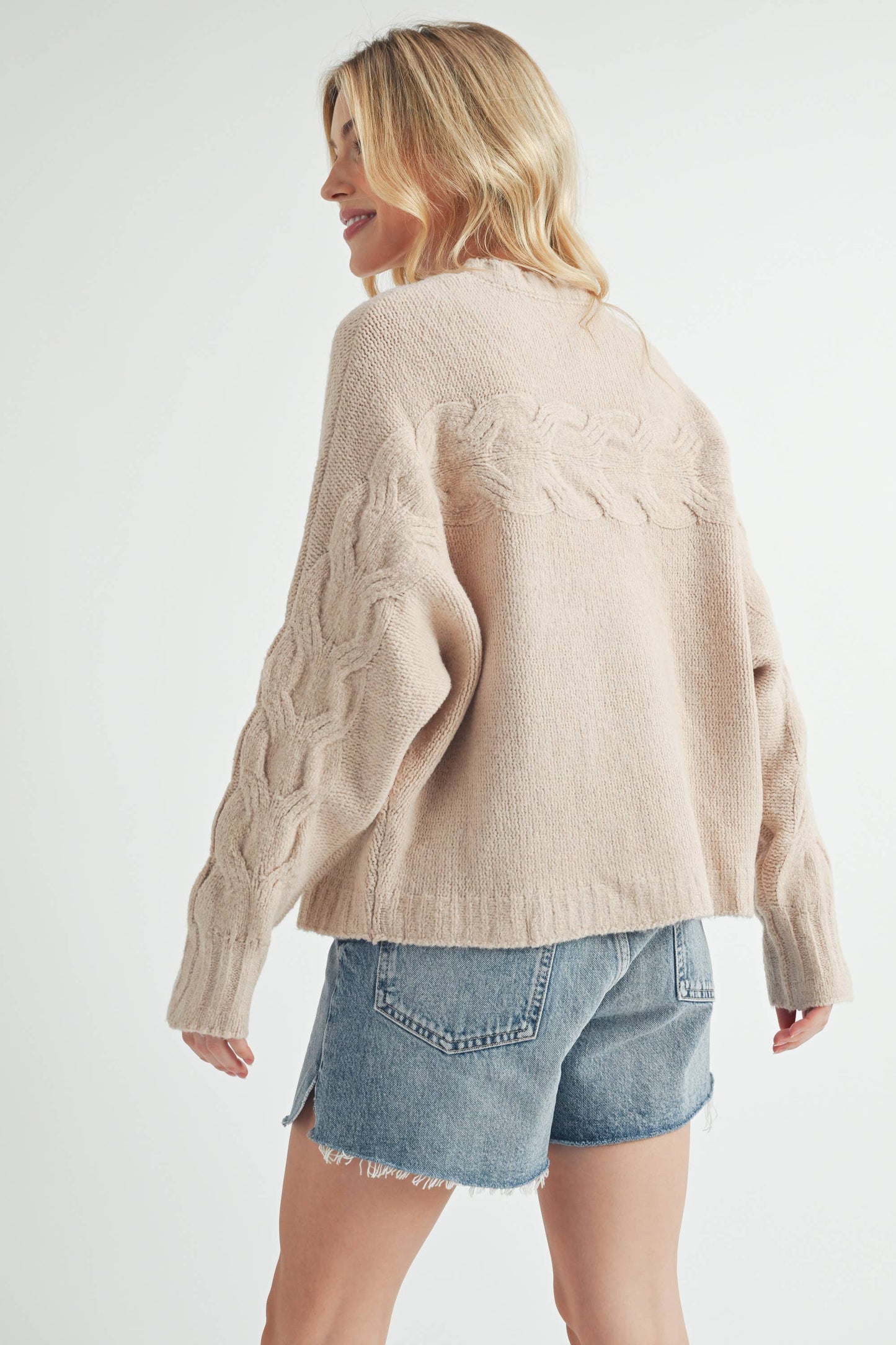 Scoop neckline Sweater