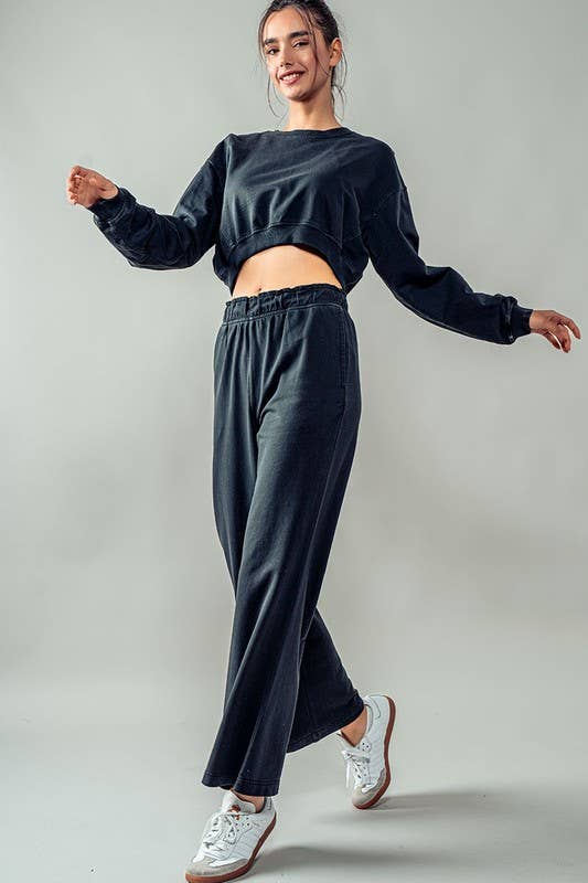 Wide Leg Sweatpants