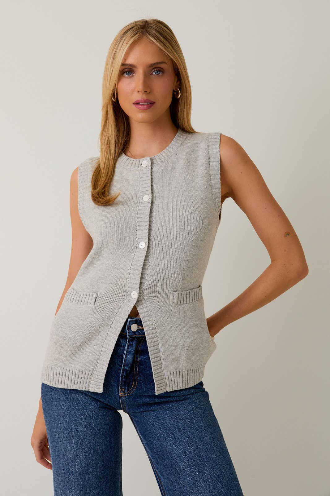 Jenna Knit Vest Top