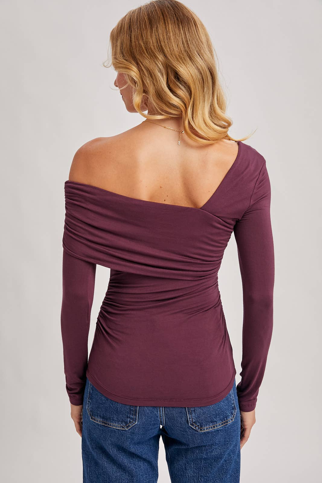 Asymmetric Knit Top