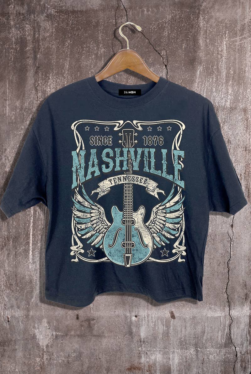 Nashville Crop Tee