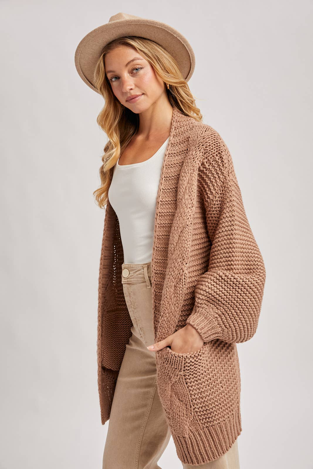 Chunky Cardigan Sweater