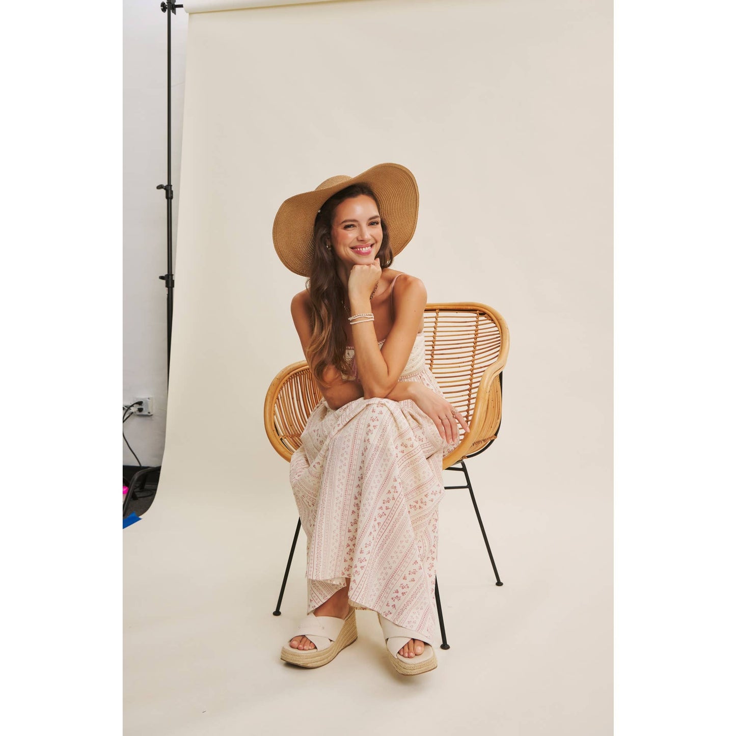 BOHEMIAN CROCHET MAXI DRESS