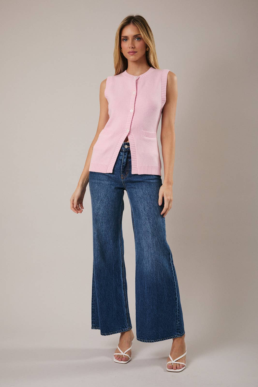Jenna Knit Vest Top