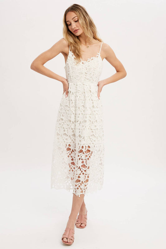 Lace Midi Dress