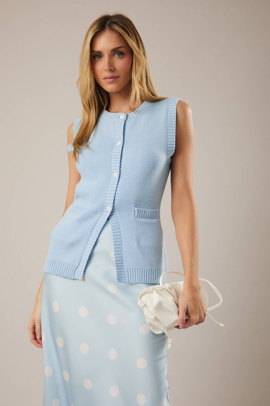Jenna Knit Vest Top