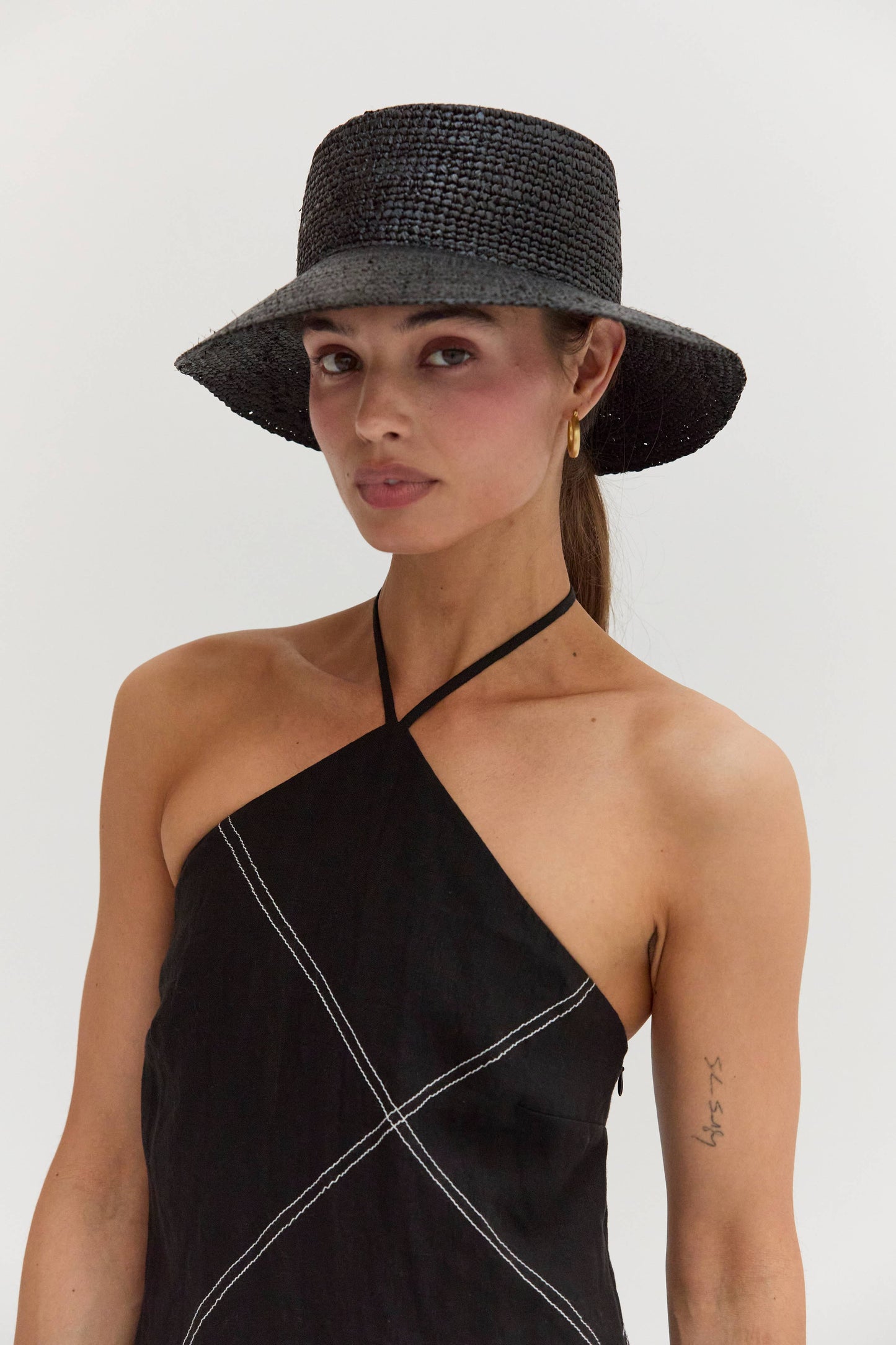 Lena Linen Mini Dress