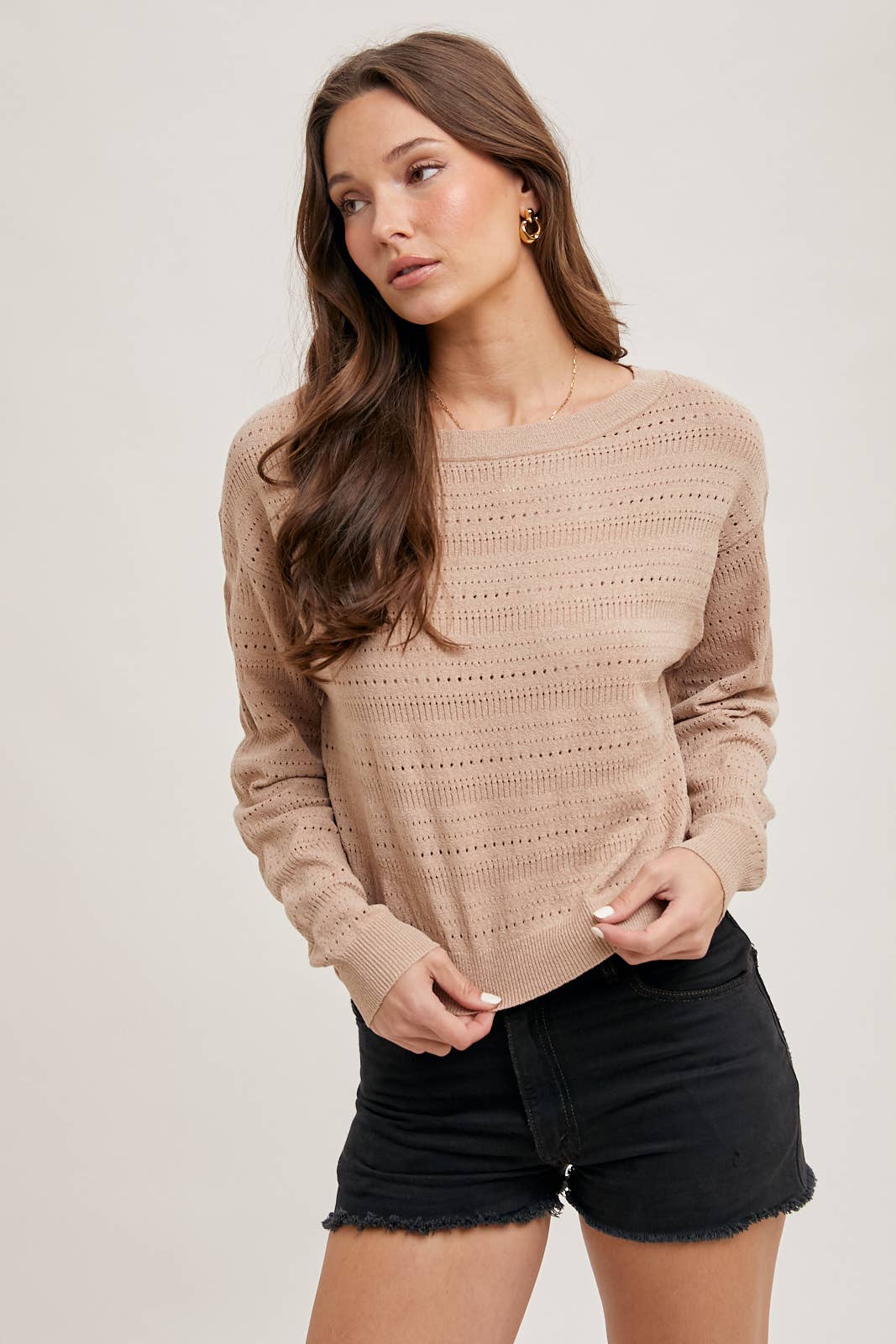 Knit Pullover Sweater