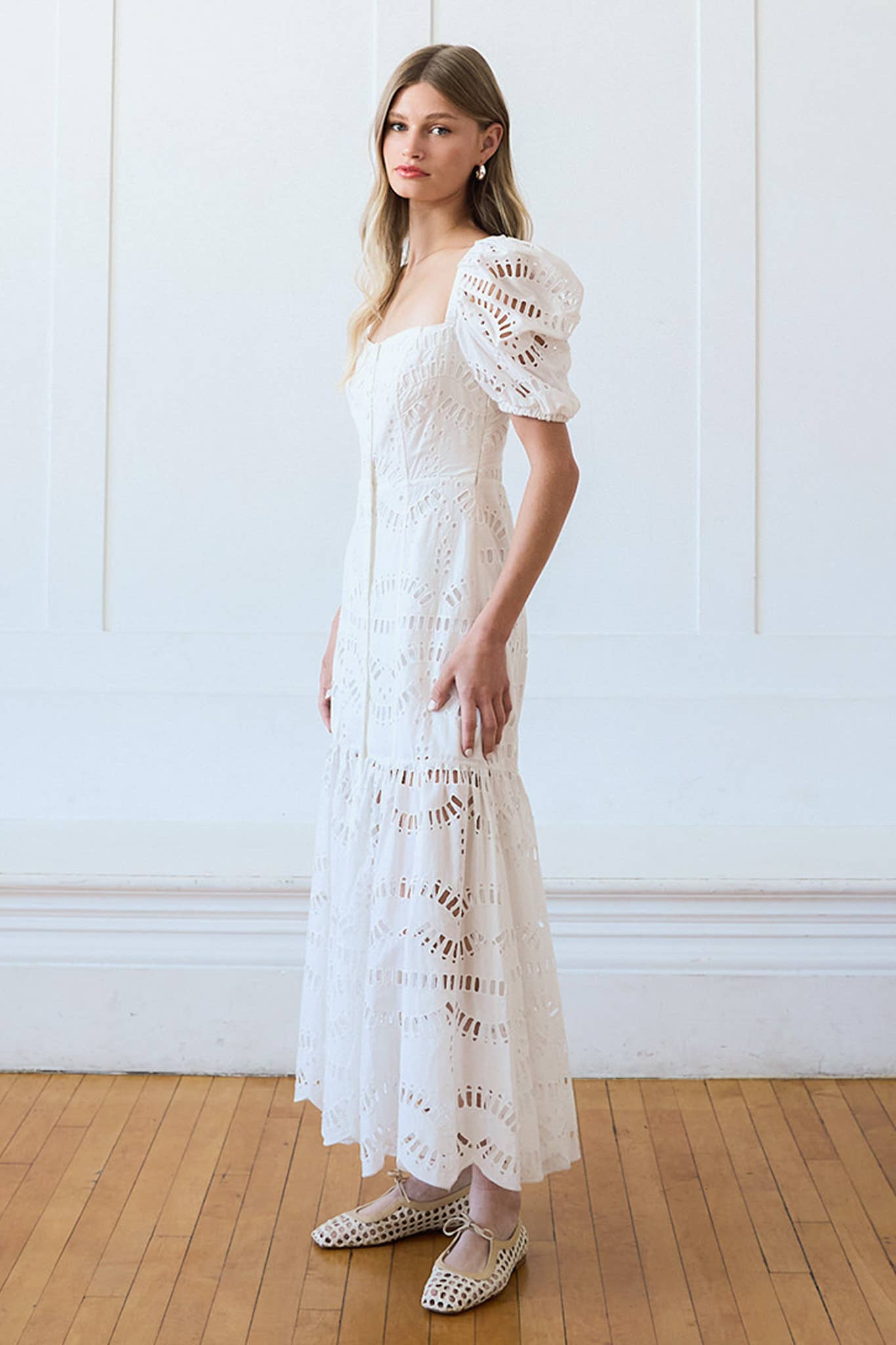 Eleanor Eyelet Dress