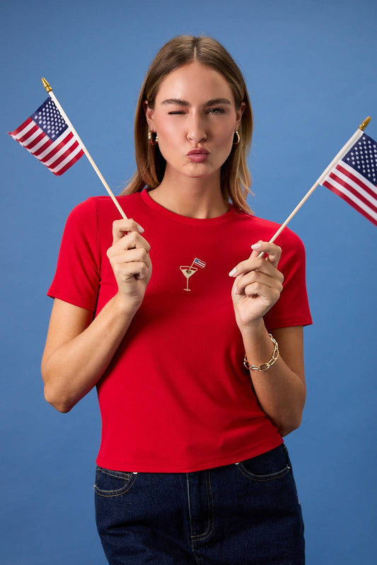 USA Martini Tee