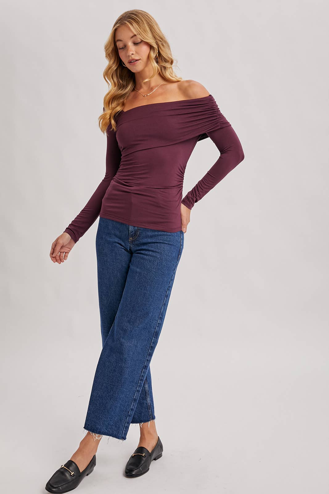 Asymmetric Knit Top