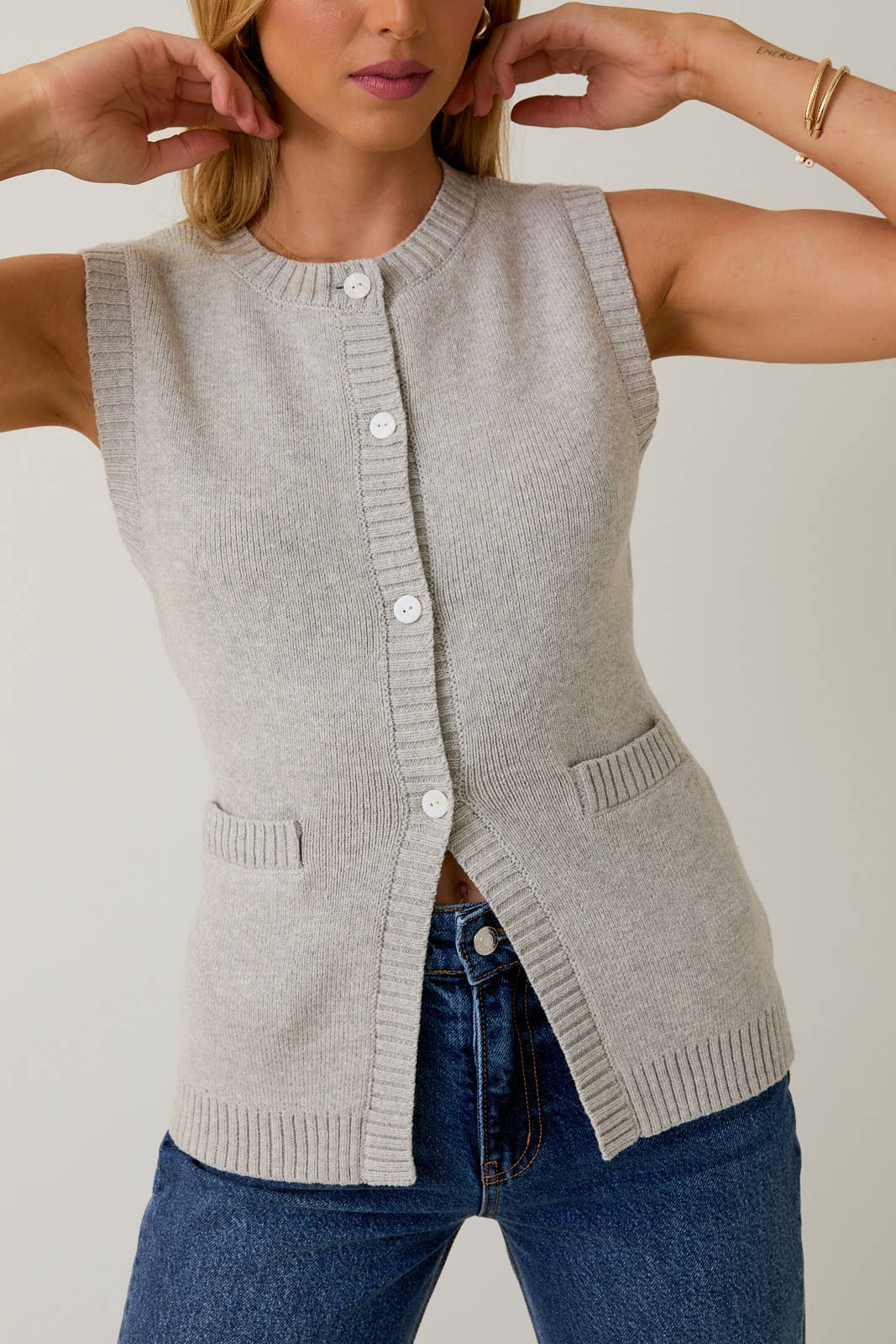 Jenna Knit Vest Top