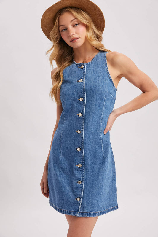 Denim Mini Dress
