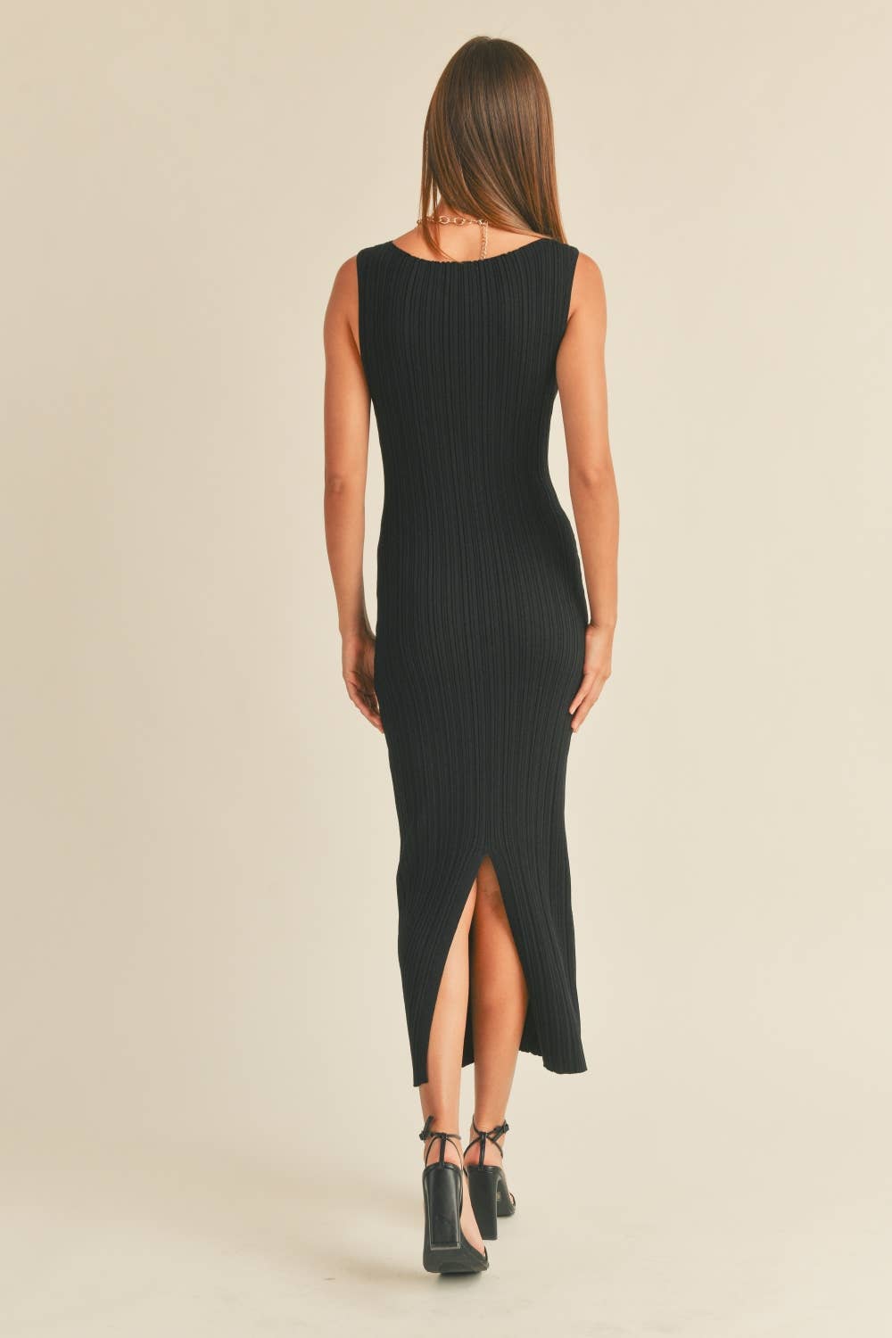 Jana Ribbed Knit Dress