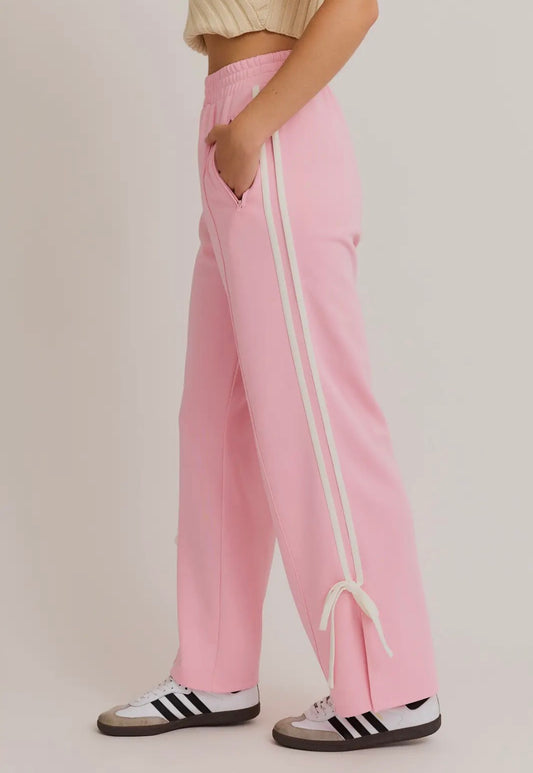 Pink Track Pants
