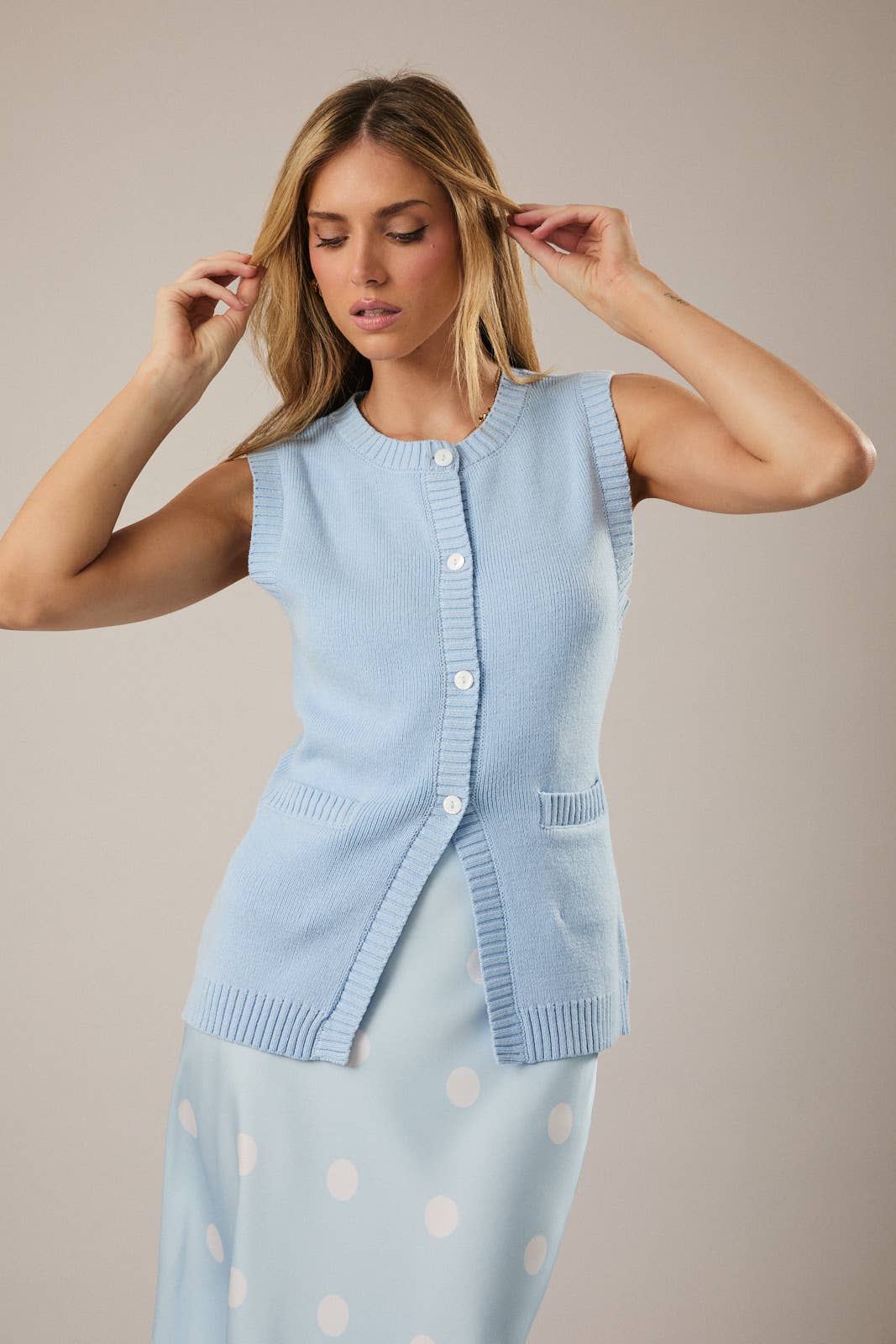 Jenna Knit Vest Top
