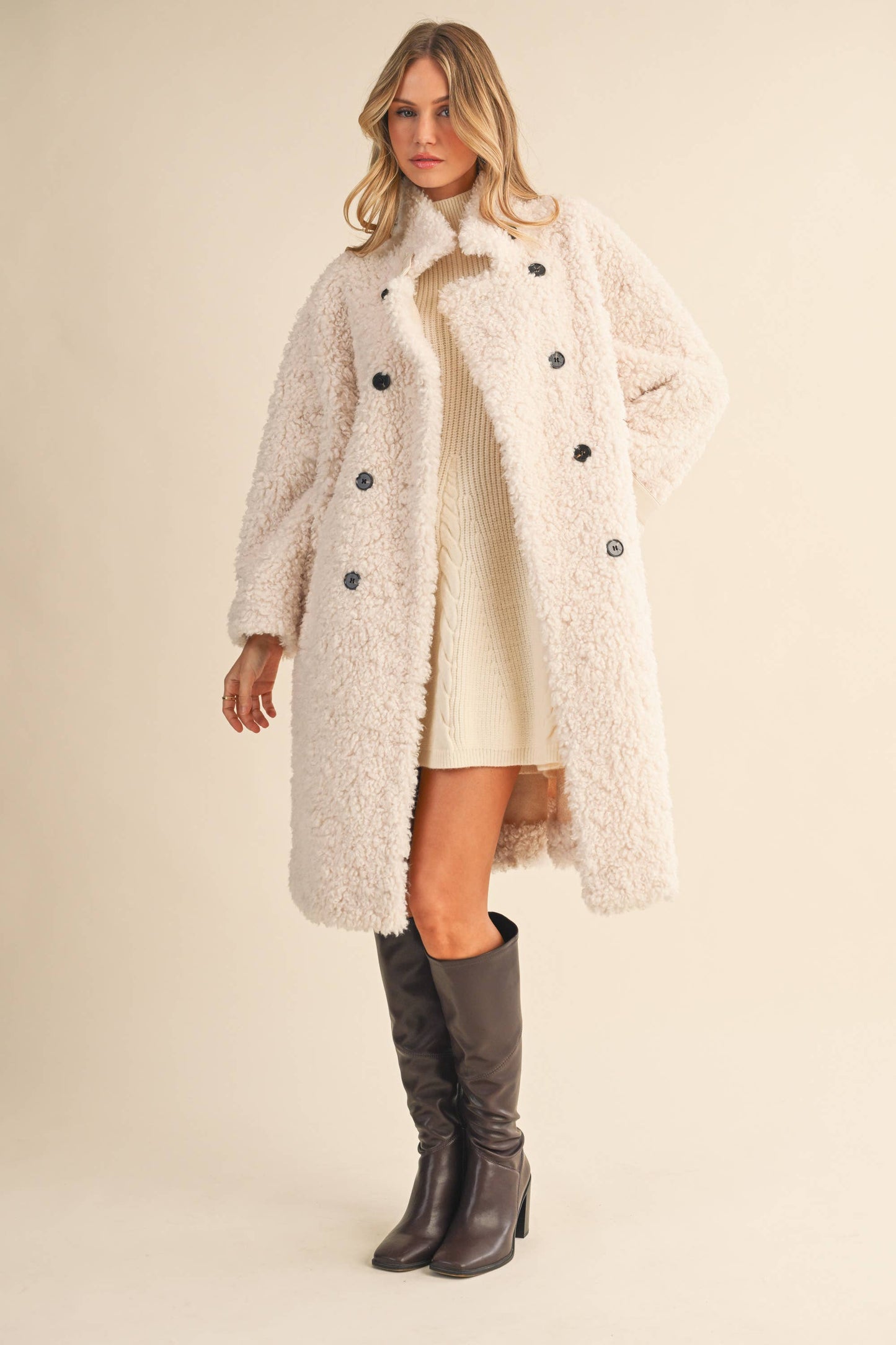 Faux Fur Coat OSFA