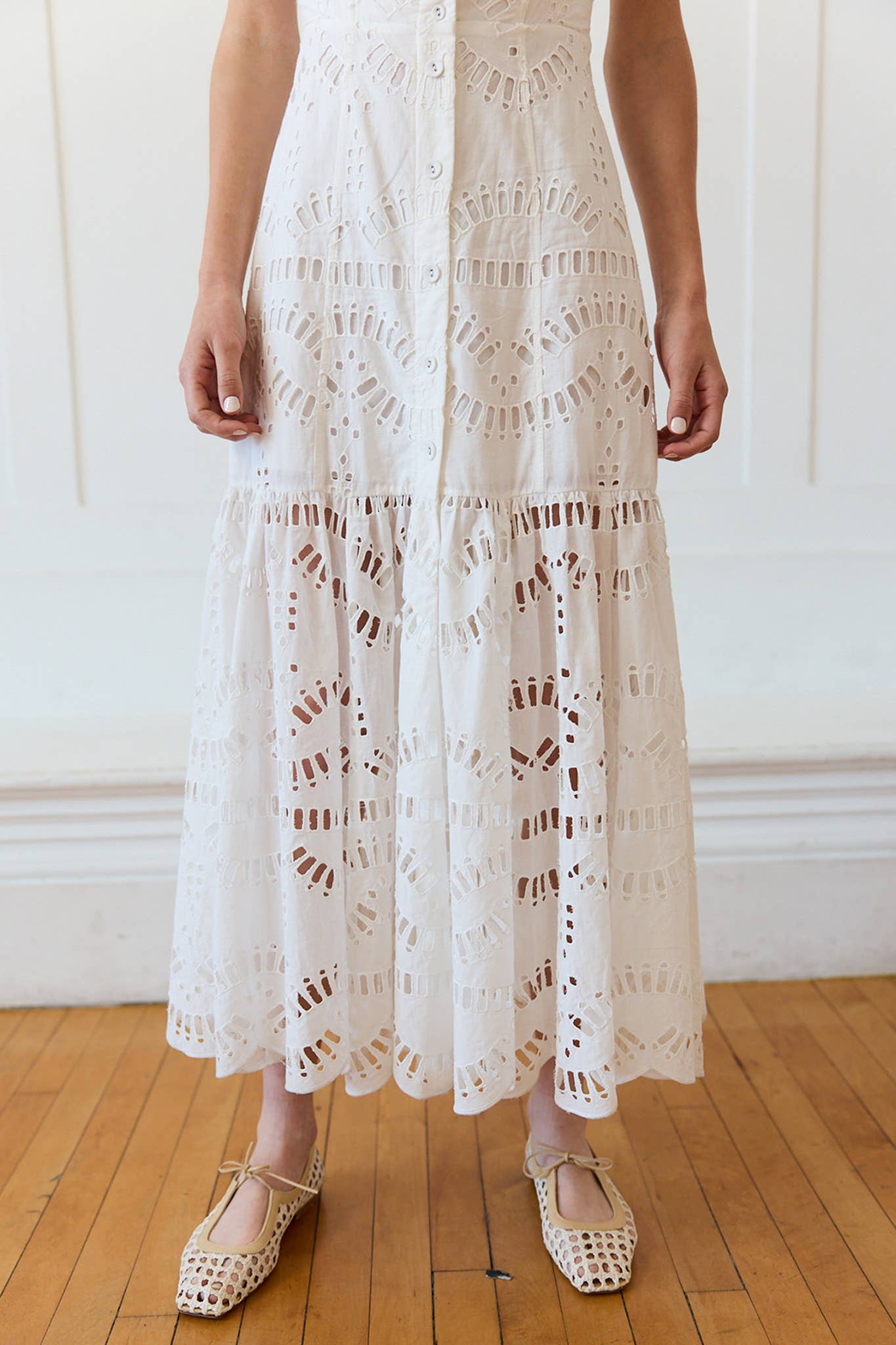 Eleanor Eyelet Dress