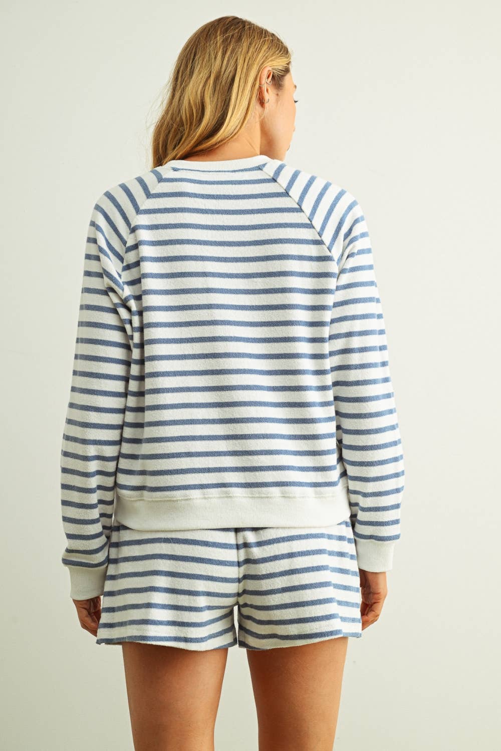 Striped Sweatshirt Pullover