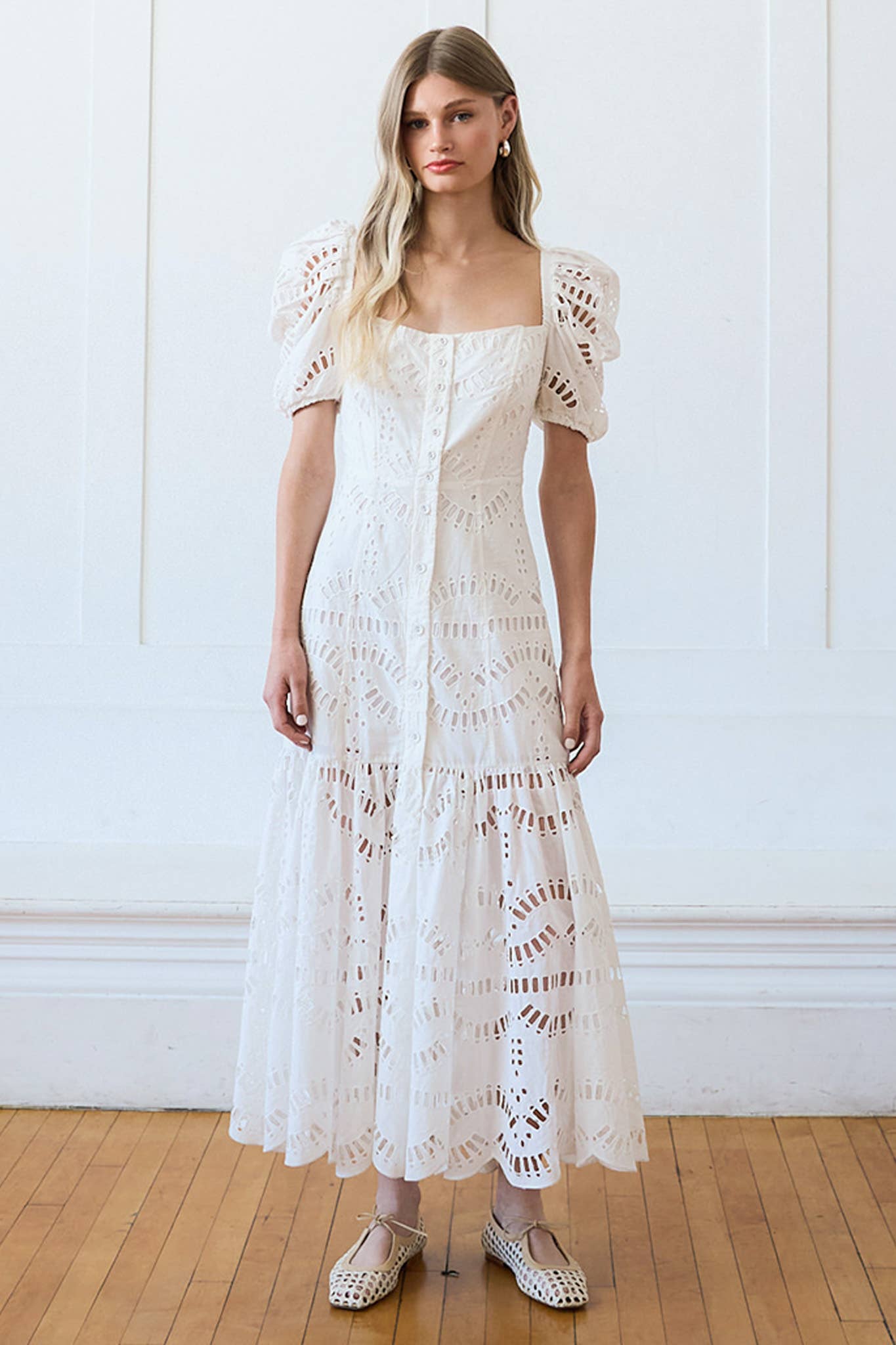 Eleanor Eyelet Dress