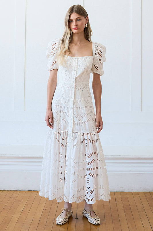Eleanor Eyelet Dress