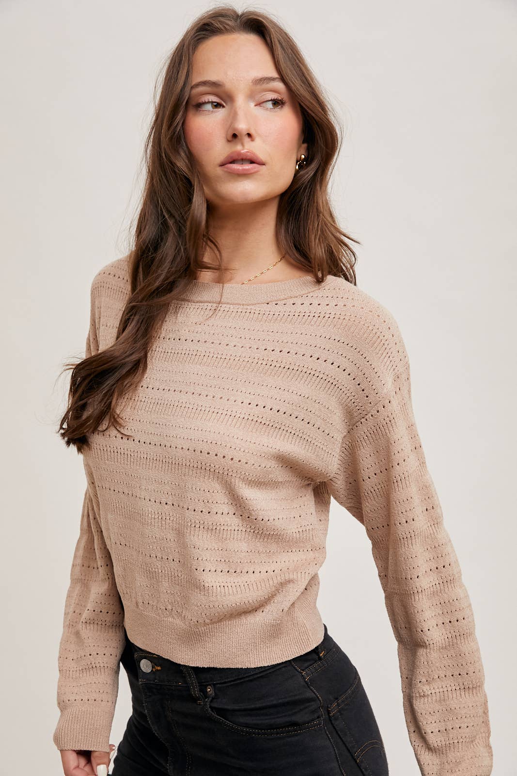 Knit Pullover Sweater