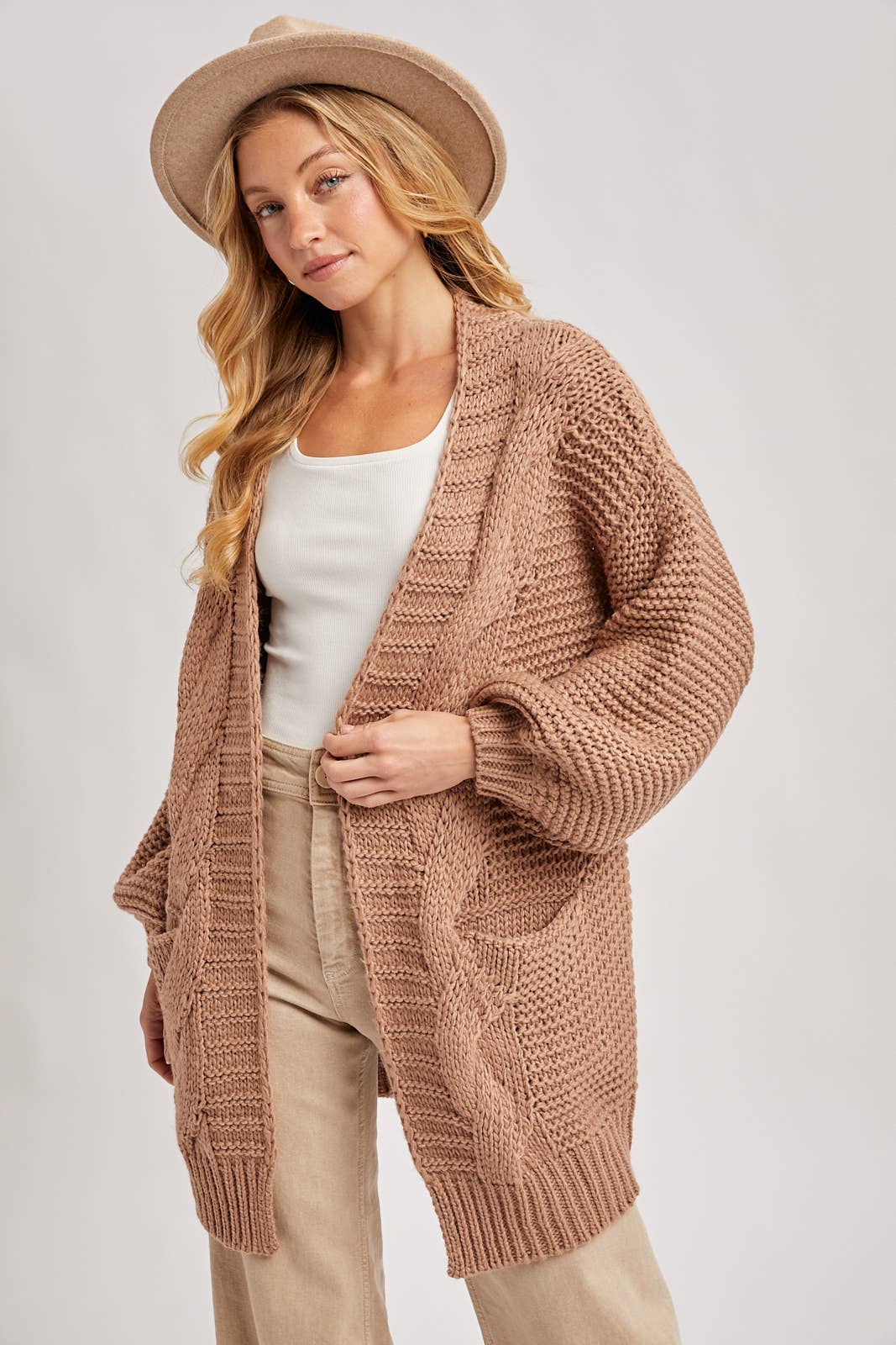 Chunky Cardigan Sweater