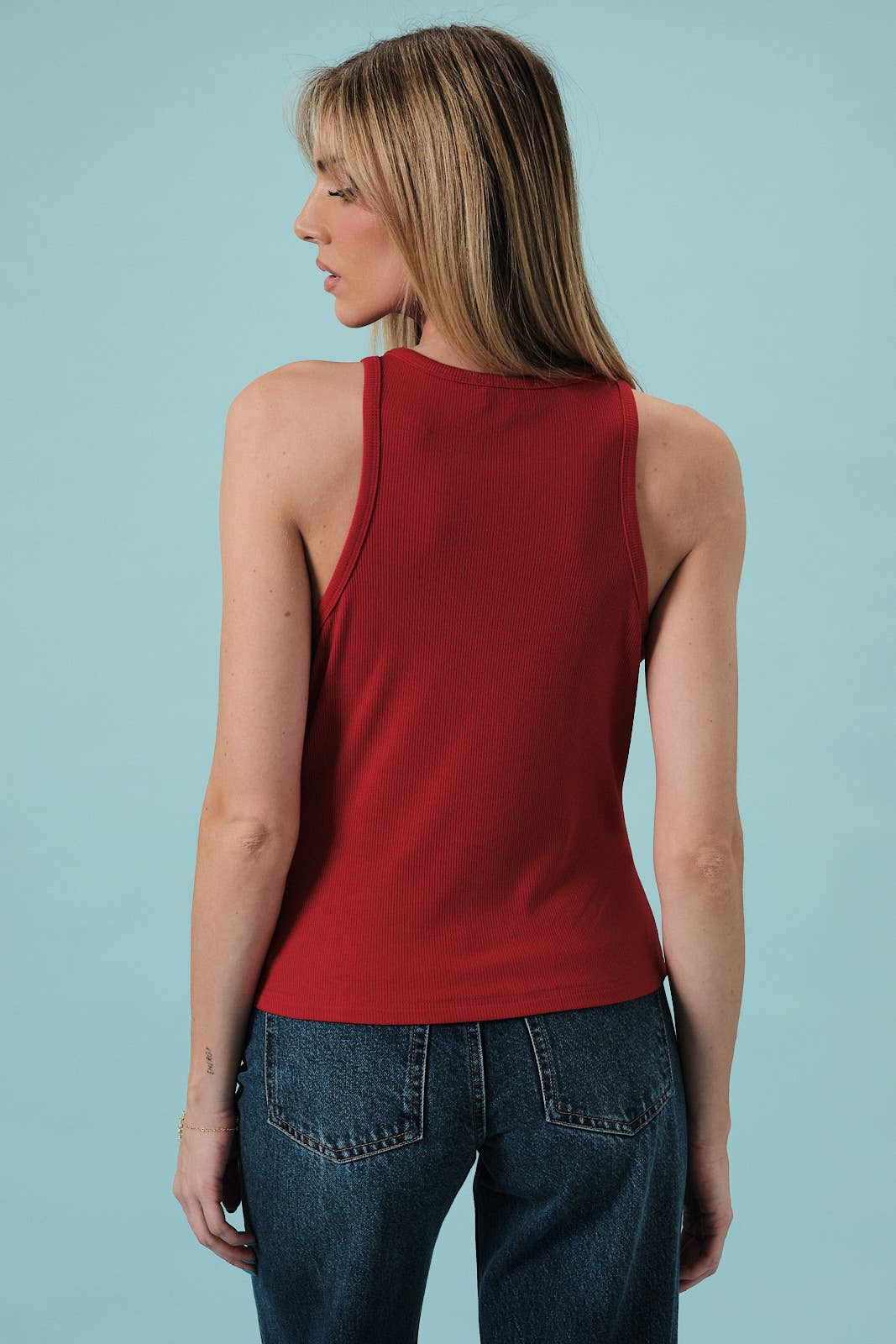 USA Ribbed Tank