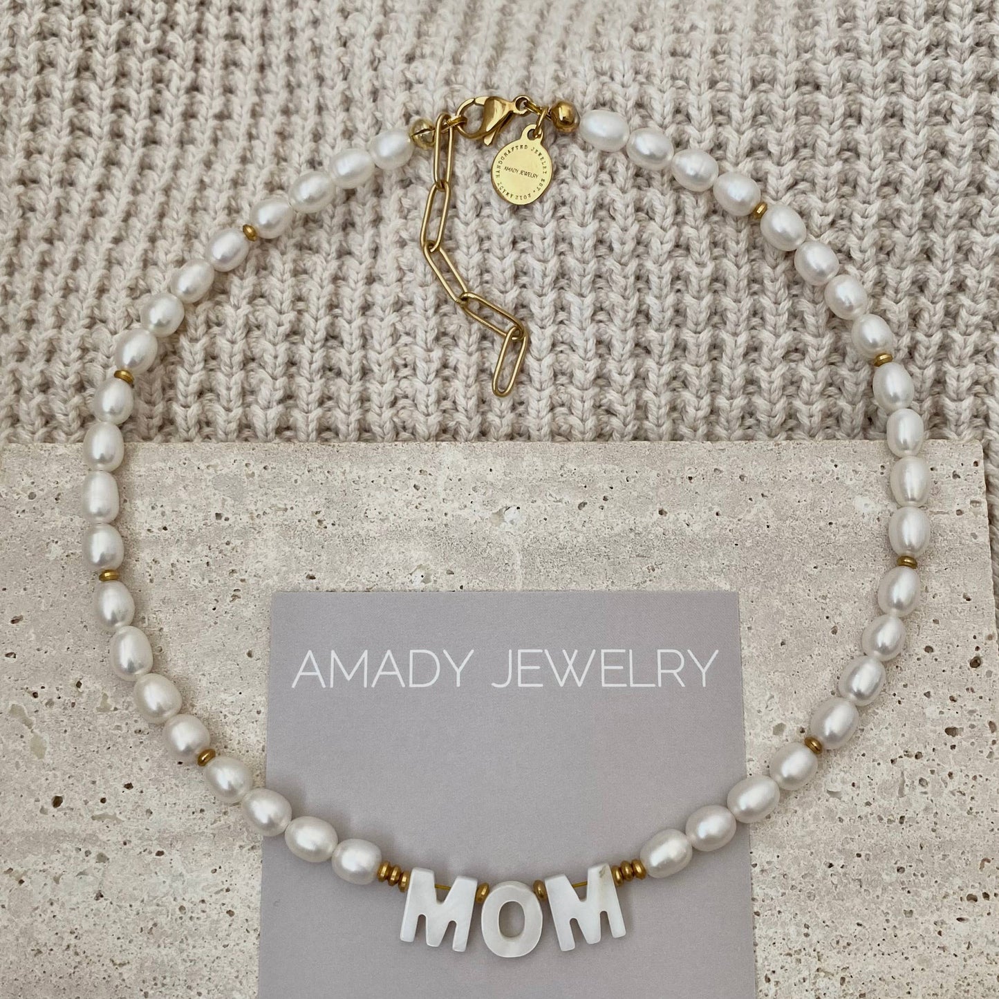 Mom Pearl Necklace