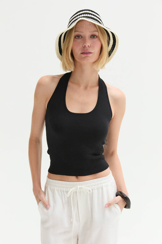 Jazzlyn Halter Neck Top