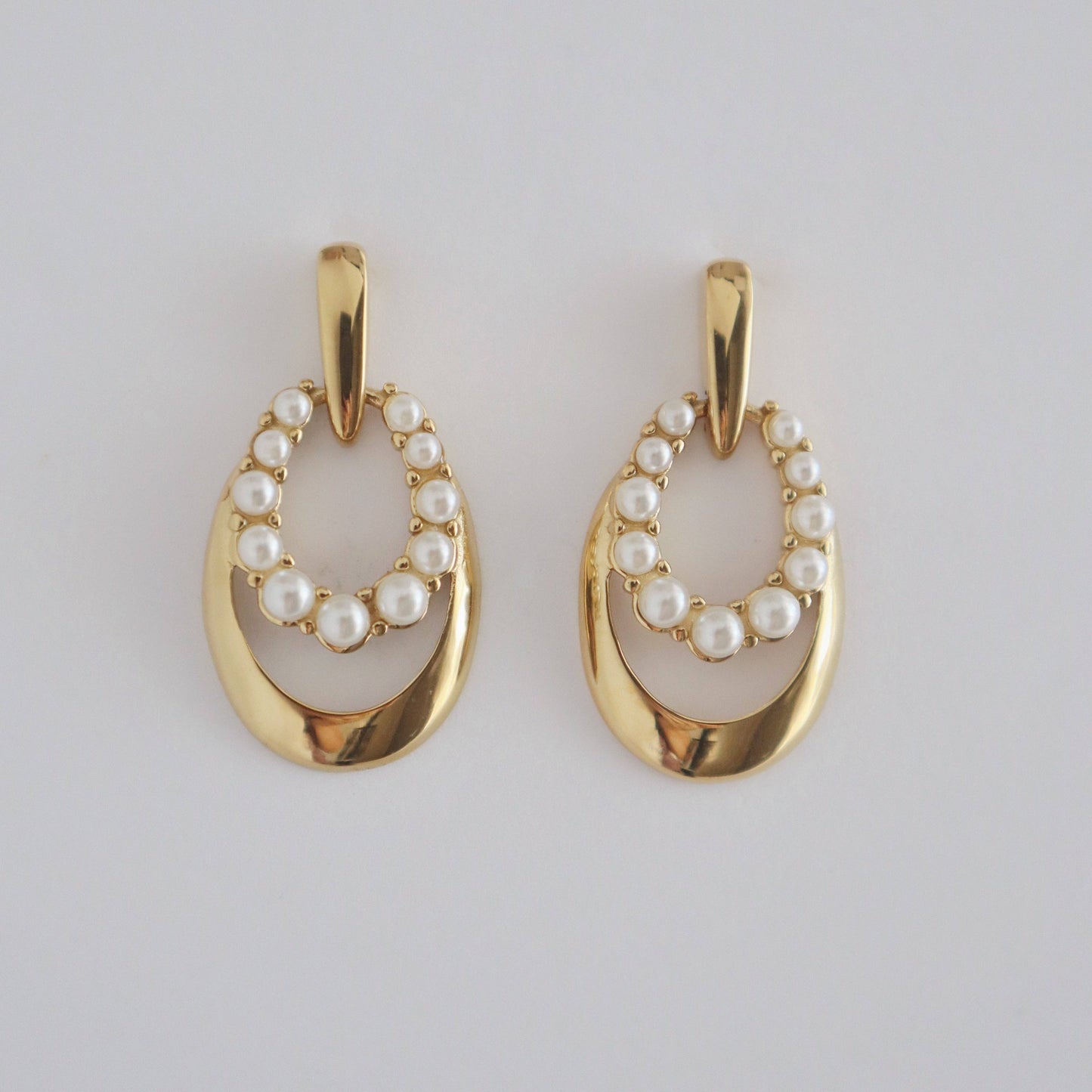Estelle Pearl Earrings | Lightweight Earrings