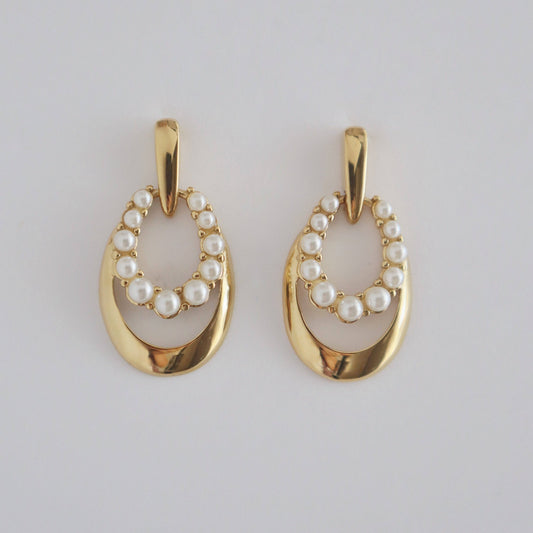 Estelle Pearl Earrings | Lightweight Earrings