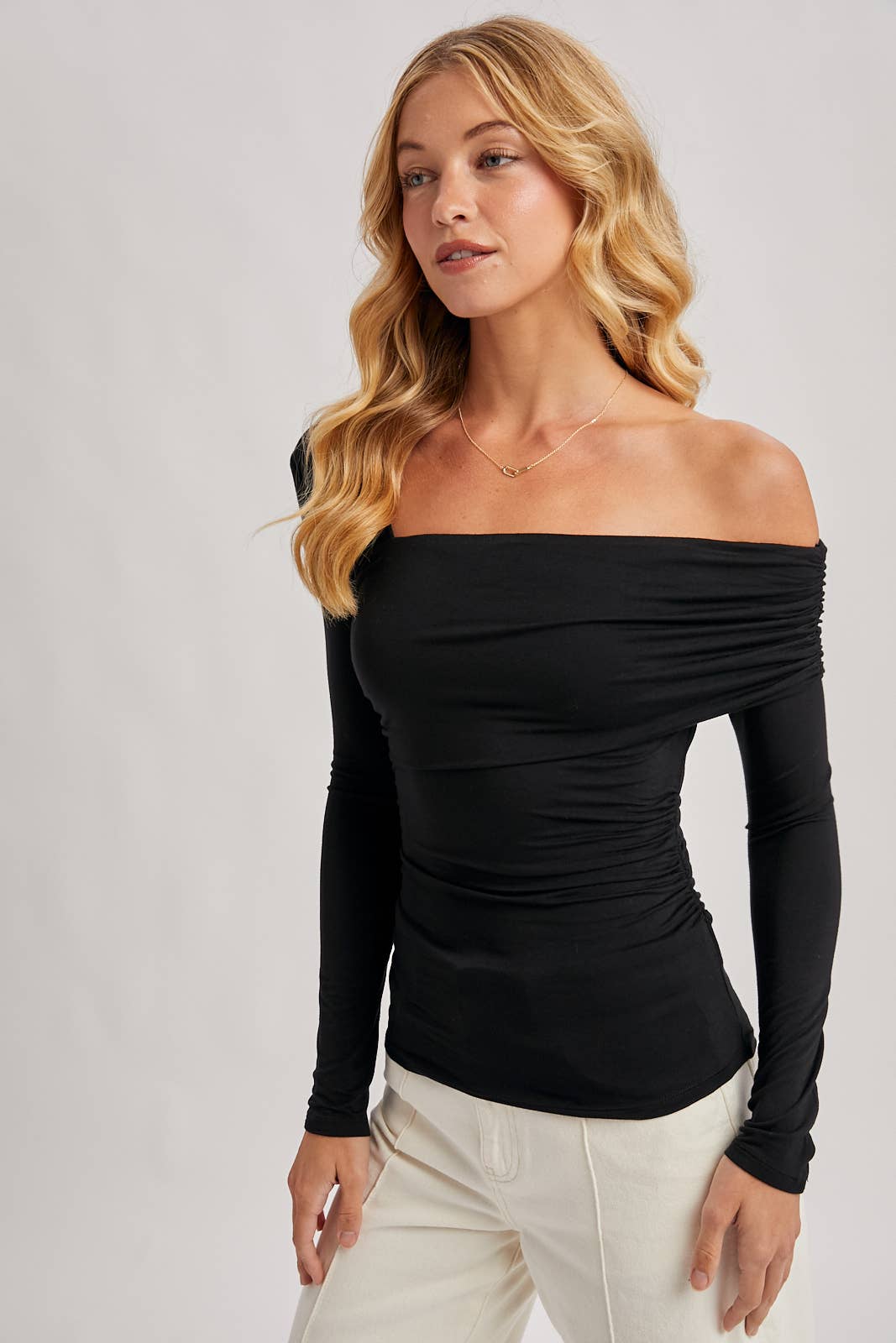 Asymmetric Knit Top