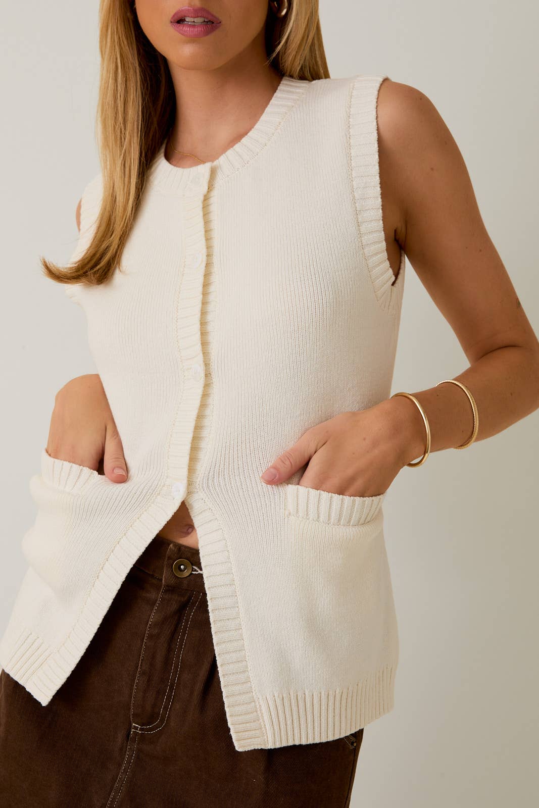 Jenna Knit Vest Top